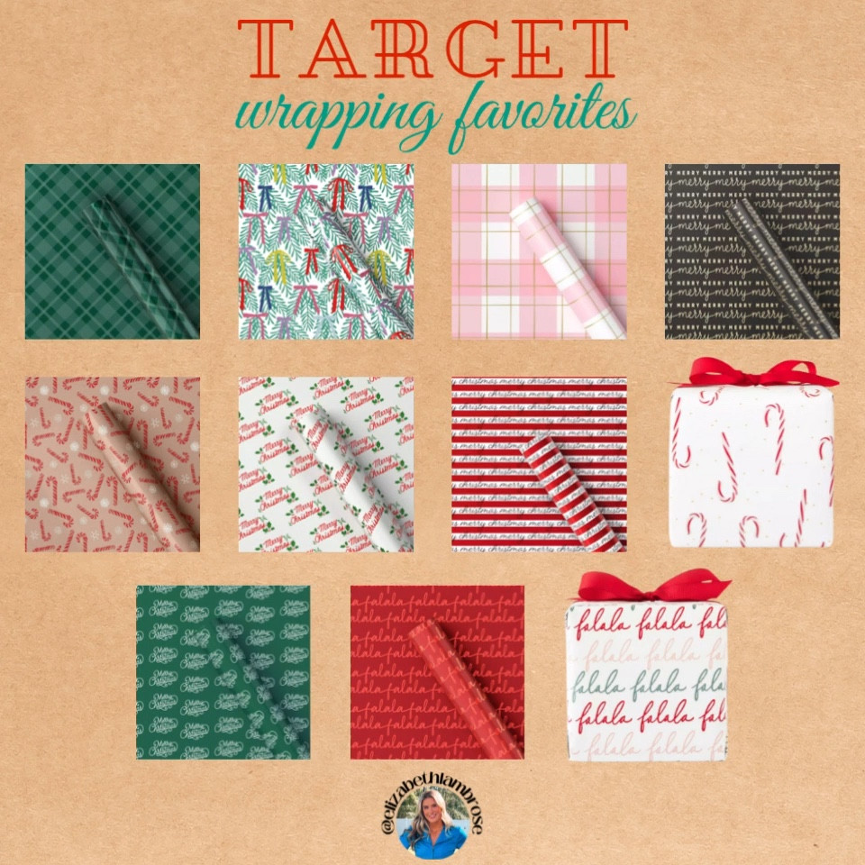 target always has great wrapping paper choices!! here are a few that caught my eye! 


#LTKGiftGuide #LTKHome #LTKHoliday
