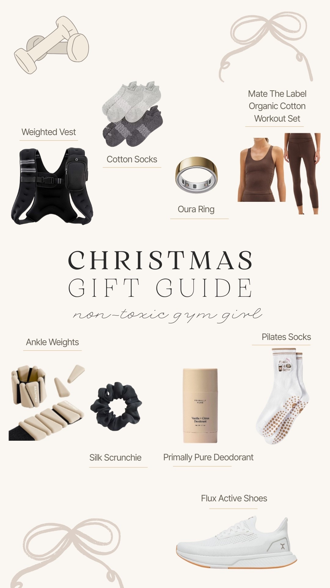Gift guide for non toxic gym girlie 

#LTKActive #LTKGiftGuide #LTKHoliday
