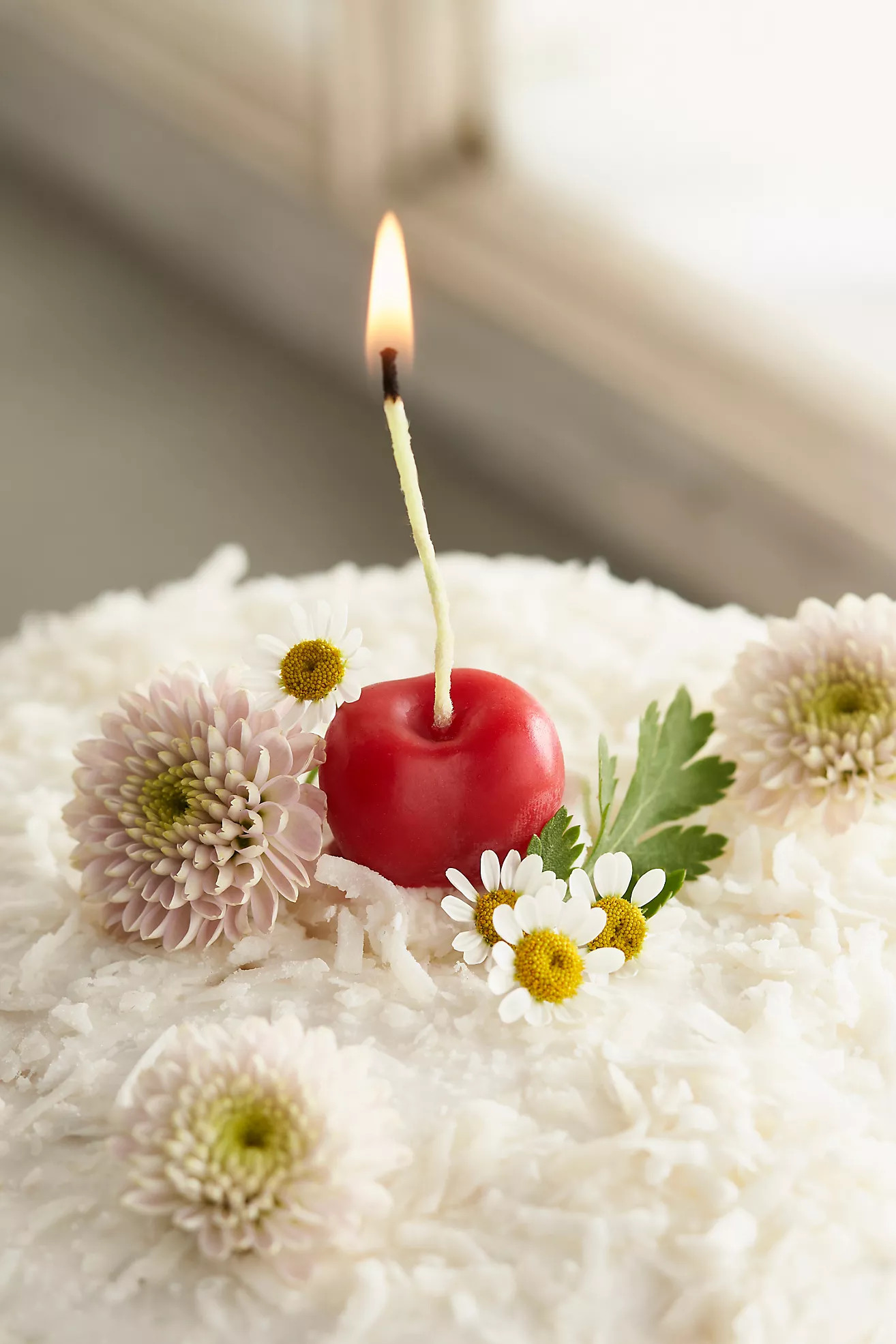 Happy Organics Cherry Beeswax Candles, Set of 10 | Anthropologie (US)