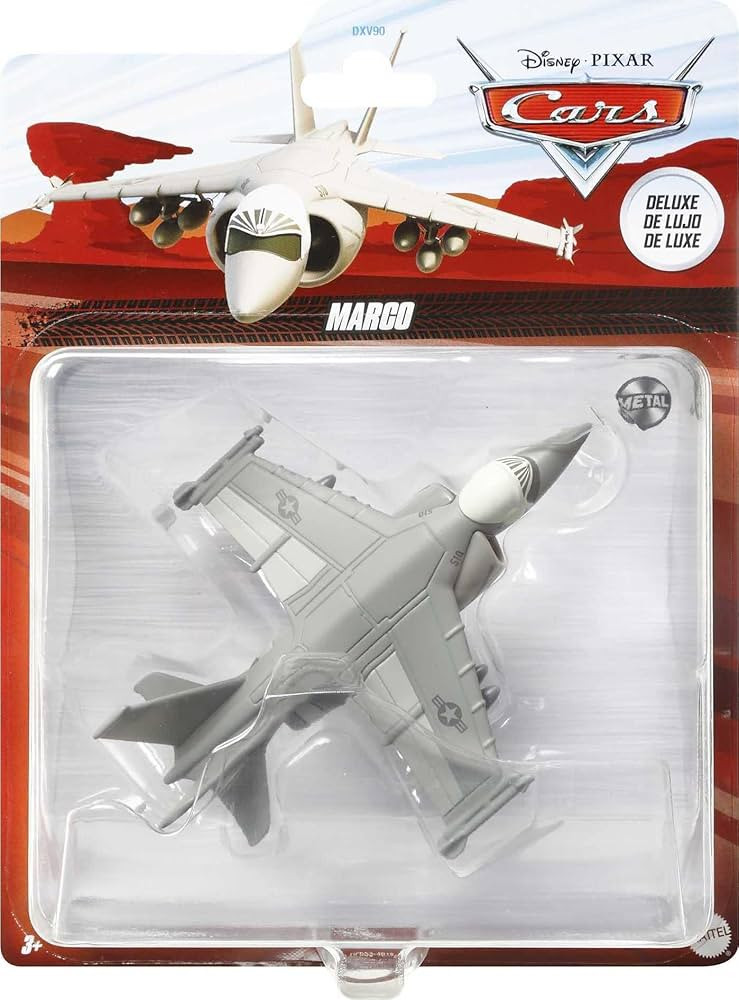 Disney Pixar Cars Marco Deluxe Vehicle, 1:55 Scale Die-Cast Character Cars, Collectible Toy Gifts... | Amazon (US)