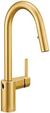 Moen 7565EWBG Align Motionsense Wave Sensor Touchless One-Handle High Arc Modern Pulldown Kitchen... | Amazon (US)