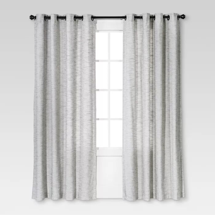 Diamond Weave Window Curtain Panel - Threshold™ | Target
