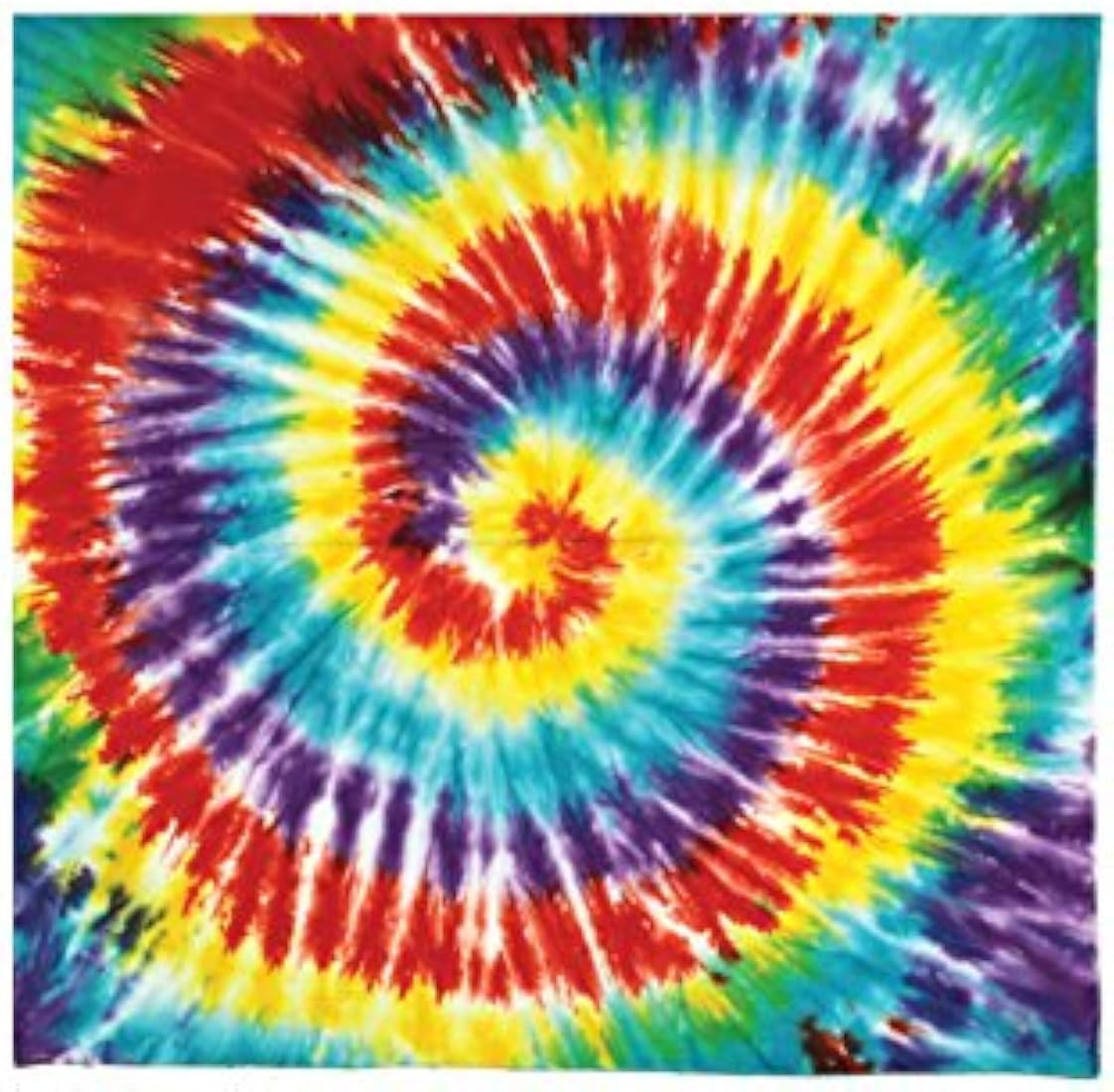 Sunshine Joy Tie Dye Hippie Bandana | Amazon (US)