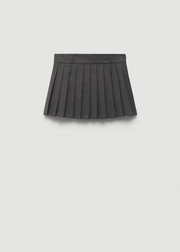 Pleated mini-skirt -  Women | Mango USA | MANGO (US)