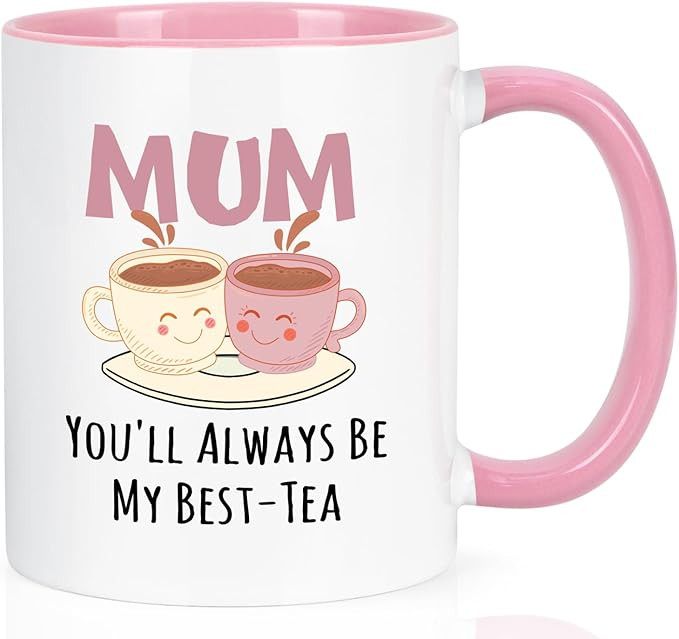 Tea Mug for Friend, Sister, Mum - Friendship Gift for Birthday - You'll Always Be My Best-Tea Cof... | Amazon (UK)