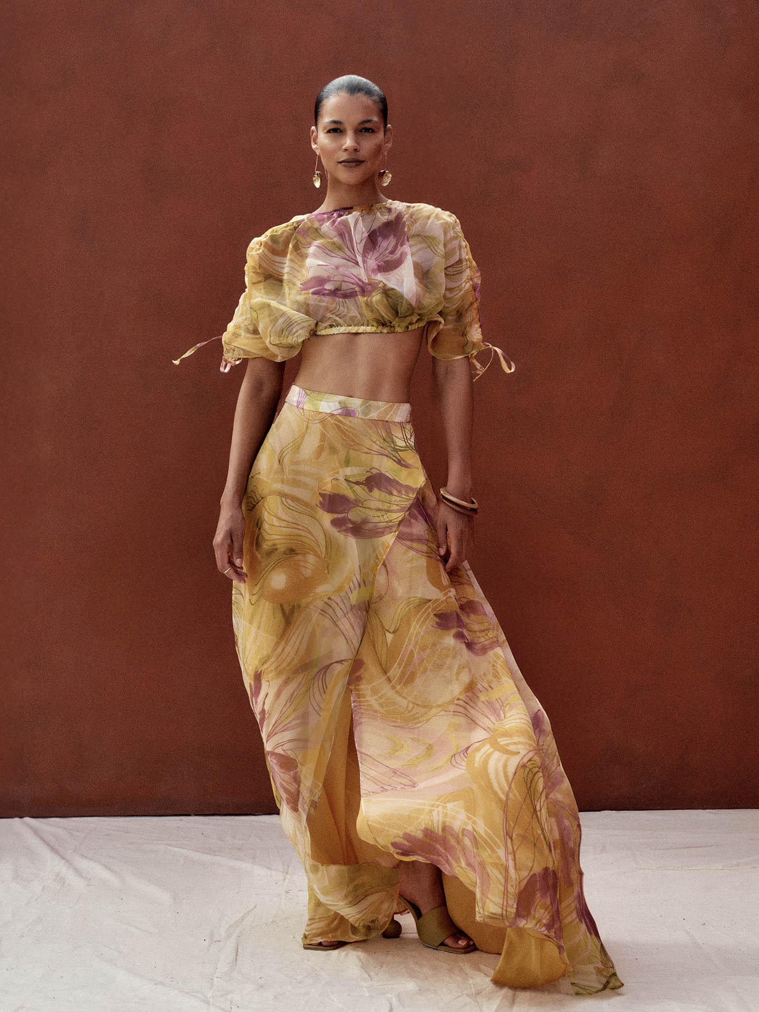 ANDREA IYAMAH ONDU MAXI SKIRT - VIBRA PRINT | ANDREA IYAMAH