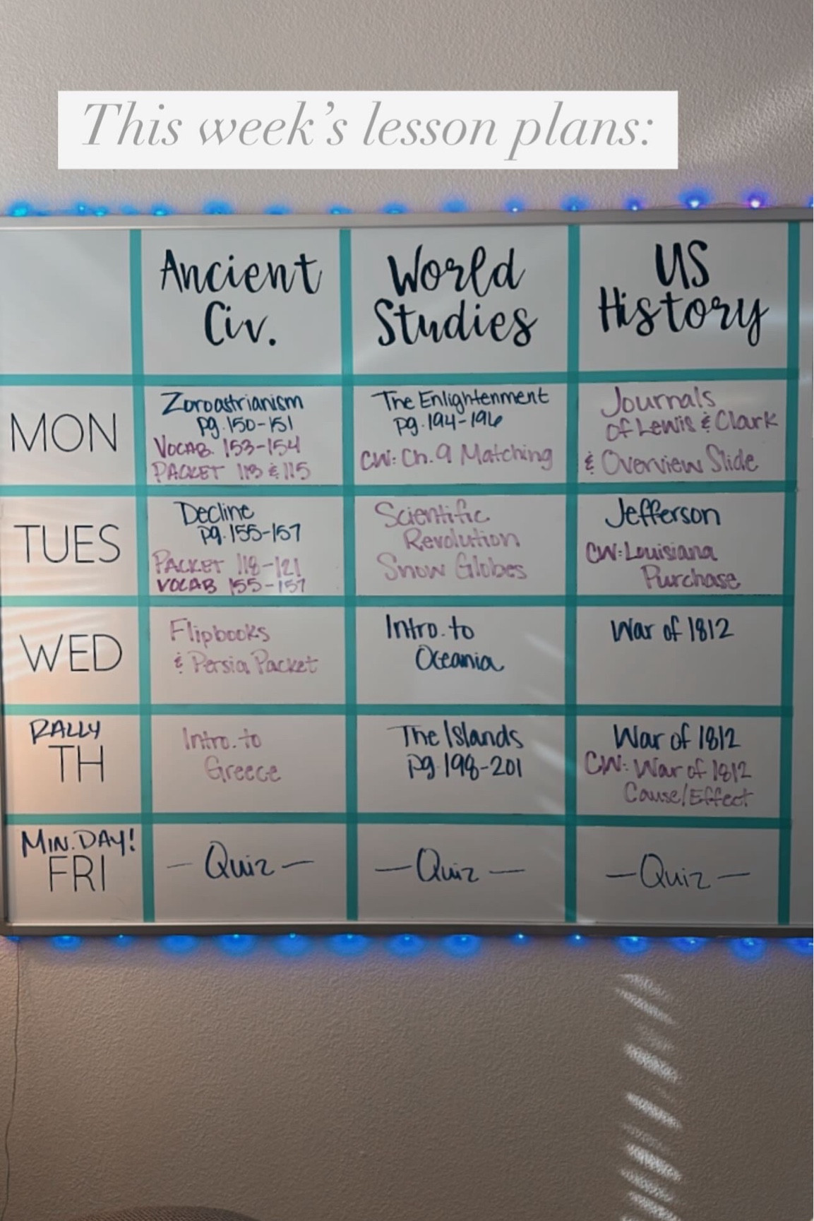 This week’s lesson plans  

#LTKSaleAlert #LTKFindsUnder100 #LTKFindsUnder50