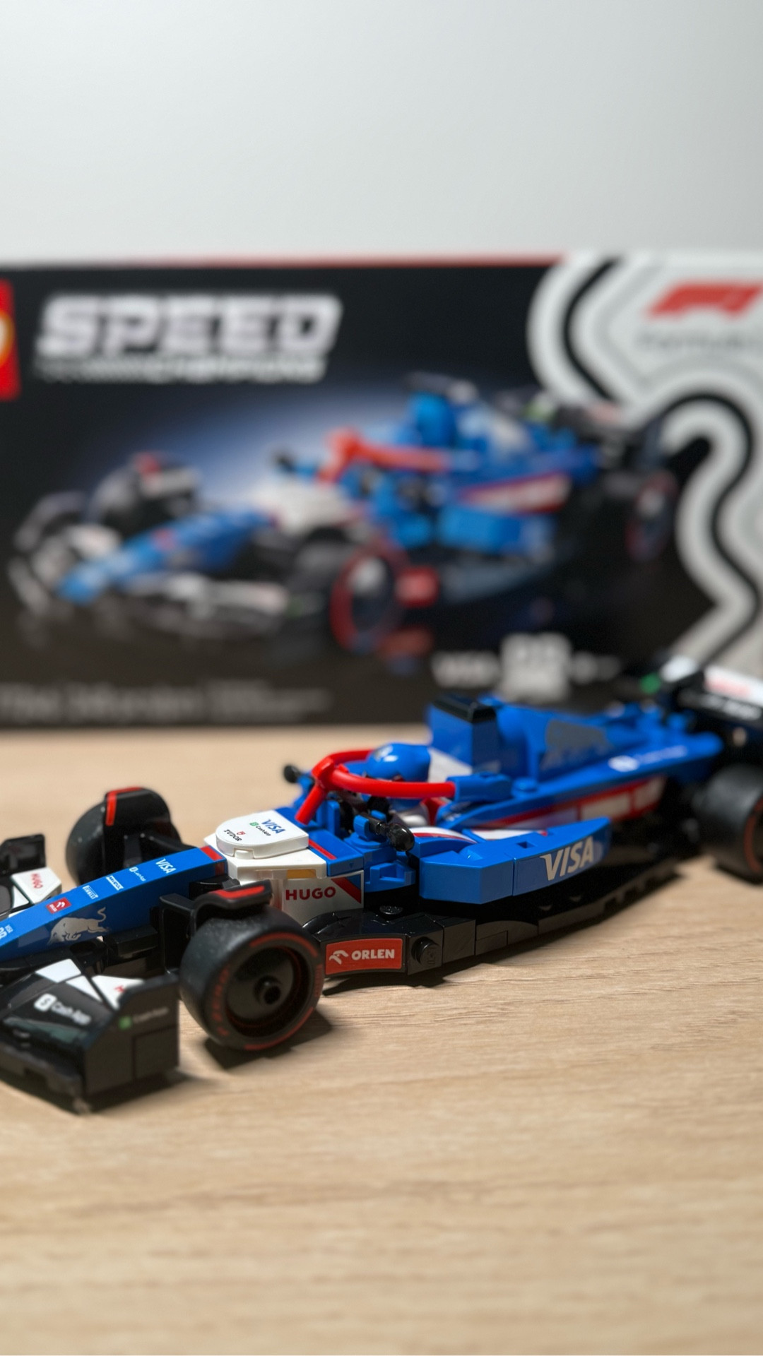 F1 season is back. 🏎️💨 Finally got around to building the VCARB 01. The detail on this one is actually insane for a small set. I love this one. 

Set name: Visa Cash App RB F1 Team
Set number: 77246
Pieces: 248

#LTKvlog #LTKKids