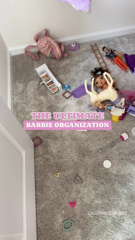I love these organization bins from Walmart! I used them to organize Emersyn’s Barbie’s & small toys and it looks SO much better! #walmartpartner

#LTKHome #LTKFindsUnder50 #LTKKids
