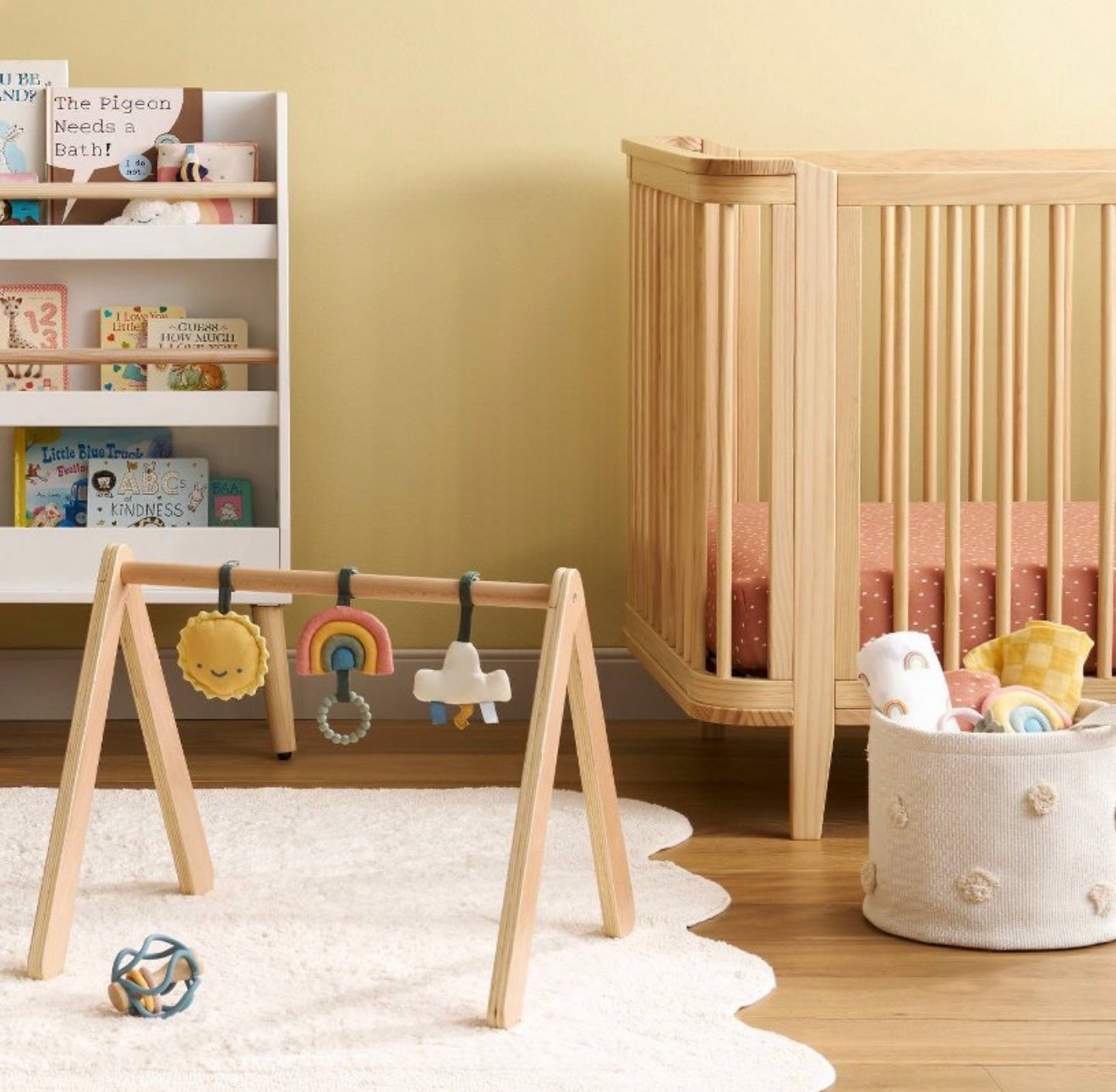 Sweetest gender-neutral nursery 🌈☀️

I love the neutral palette with the soft pops of color—it creates such a warm, cheerful space. The perfect cozy and calming room to welcome a sweet new bundle of joy! ✨

#LTKBump #LTKHome #LTKBaby