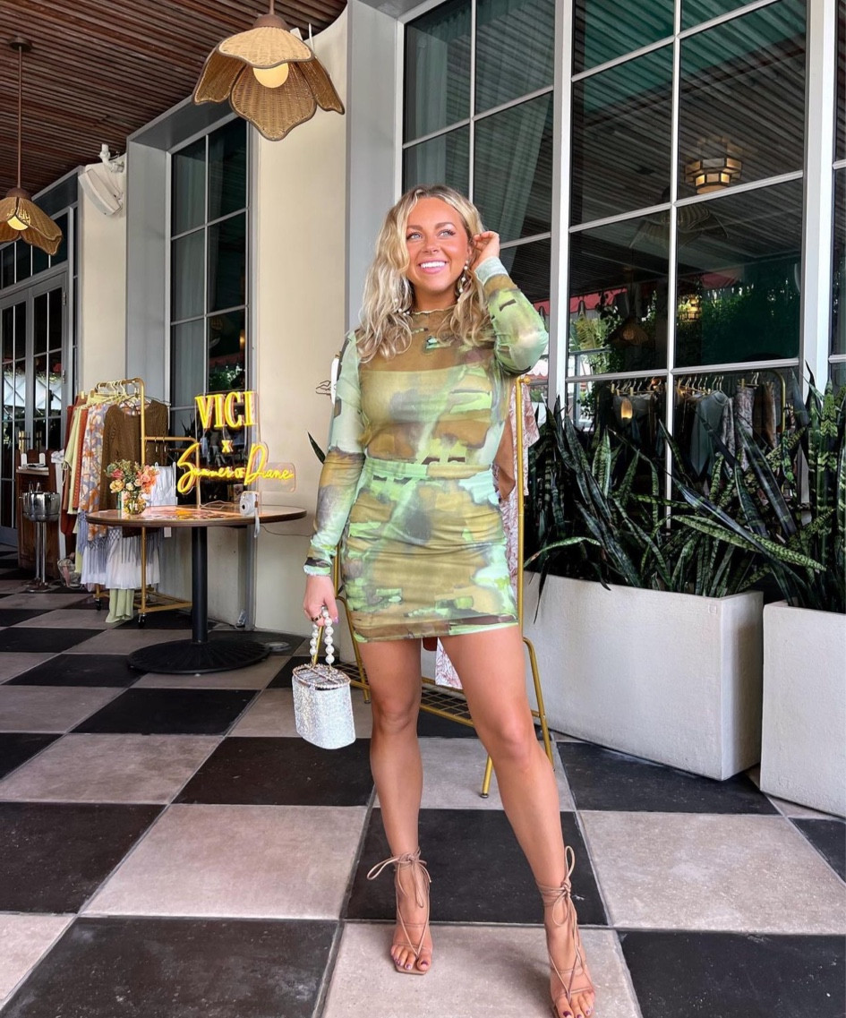 Miami vacation | vacation outfit | dinner outfit | tropical | mesh dress | Vici dress 

#LTKstyletip #LTKSeasonal #LTKshoecrush
