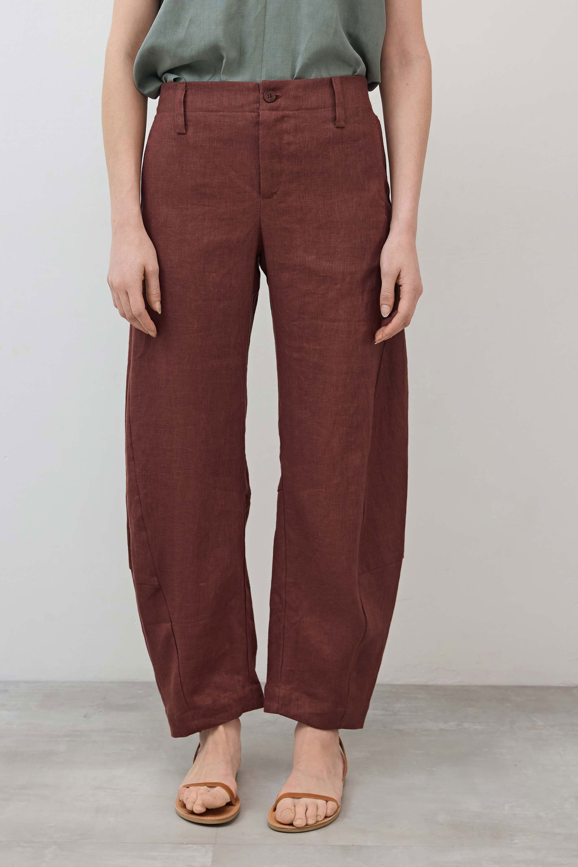 The Uptown Loose Linen Pants | Ruti