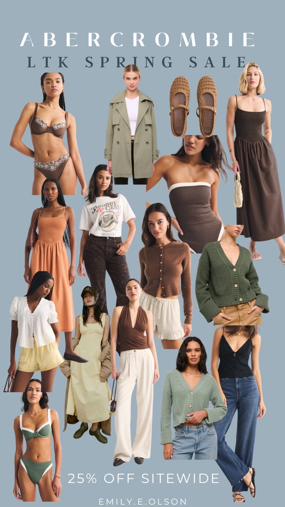 Abercrombie and Fitch spring styles! All 25% off! 

#LTKSaleAlert #LTKSpringSale #LTKootd