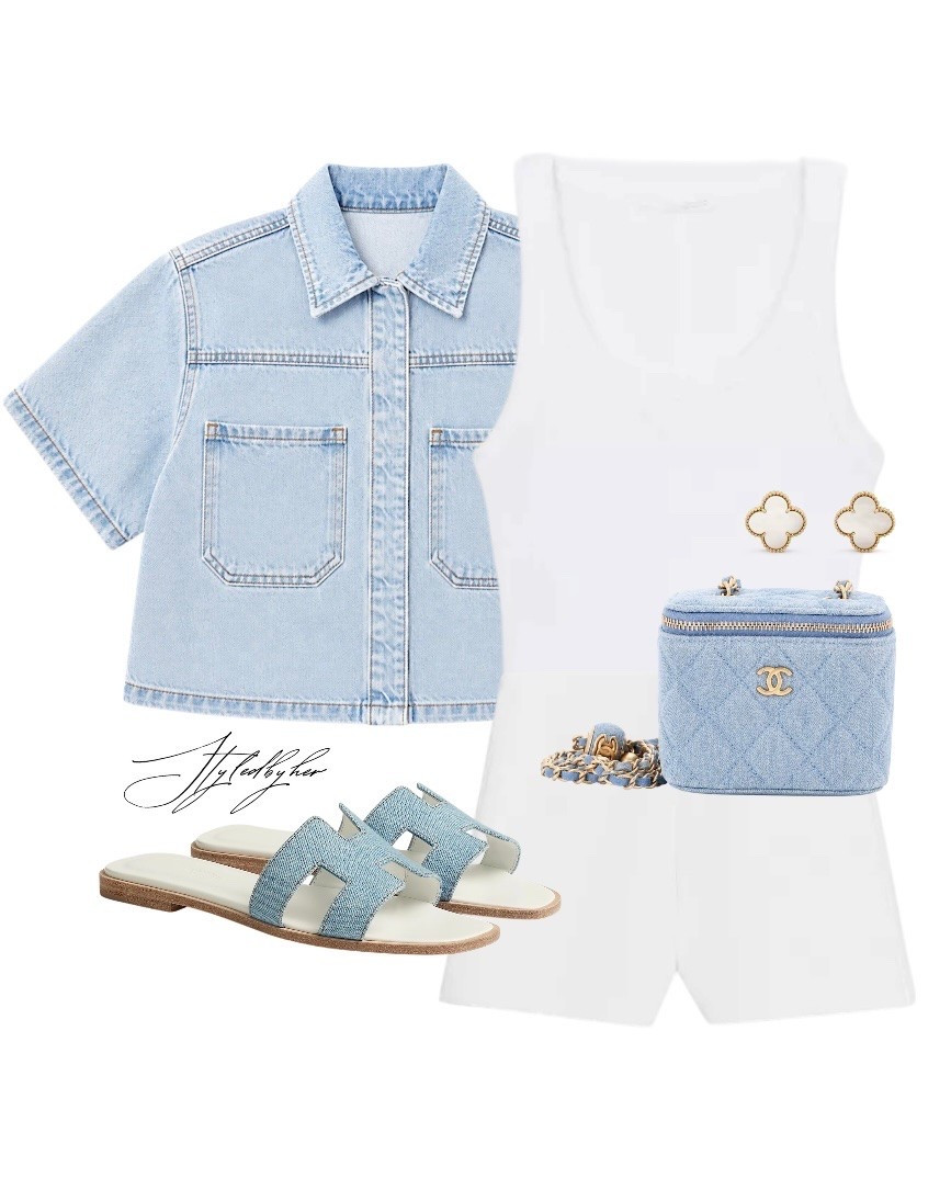 White + denim = the easiest summer uniform 🤍🫐

#LTKsummer #LTKspring #LTKjeans