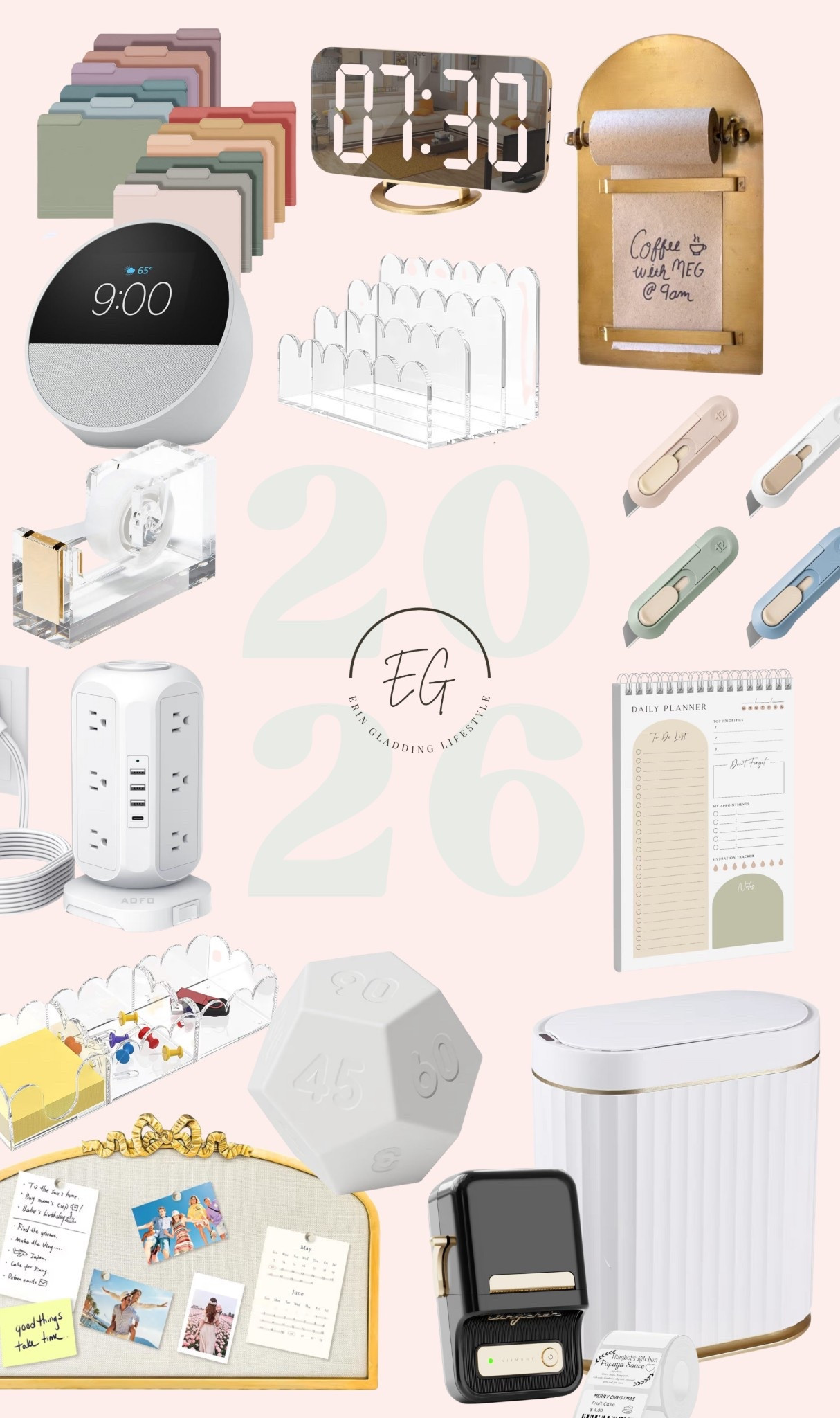 Amazon Office Organization for the New Year

#LTKSaleAlert #LTKFindsUnder100 #LTKHome