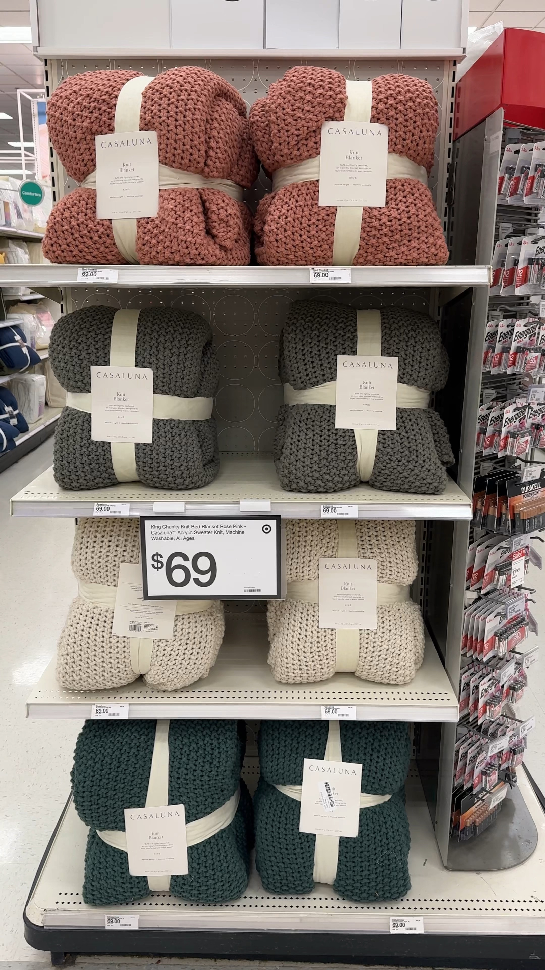 my incredibly cozy, chunky throw blanket is now restocked at Target! This is the perfect addition to our modern organic home and makes the bed feel incredibly elevated we have it in the King Size in the color “Natural” #homedecor #homedesign #modernorganic 

#LTKHome