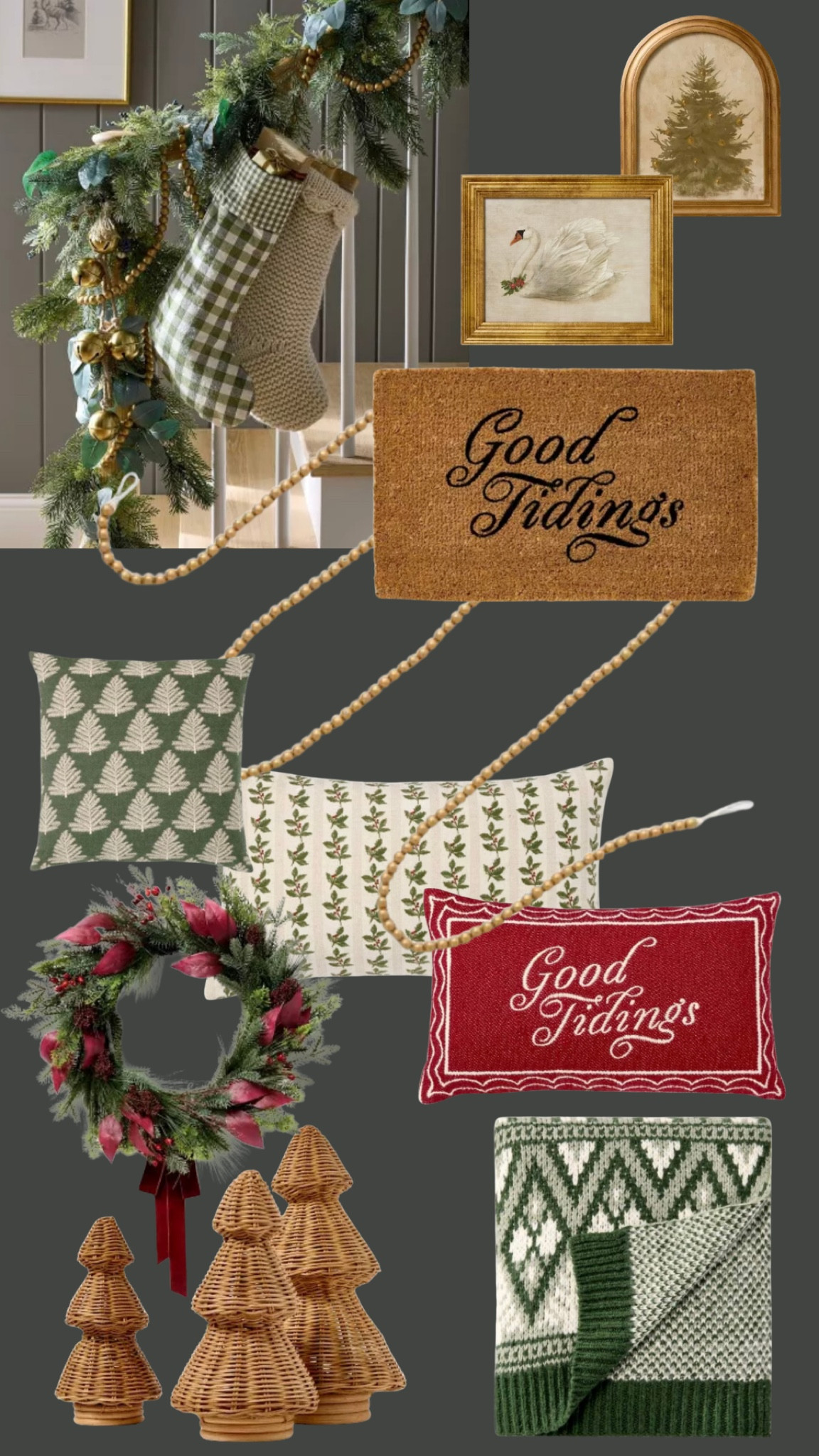 My favs from the Studio McGee holiday line at Target! ✨