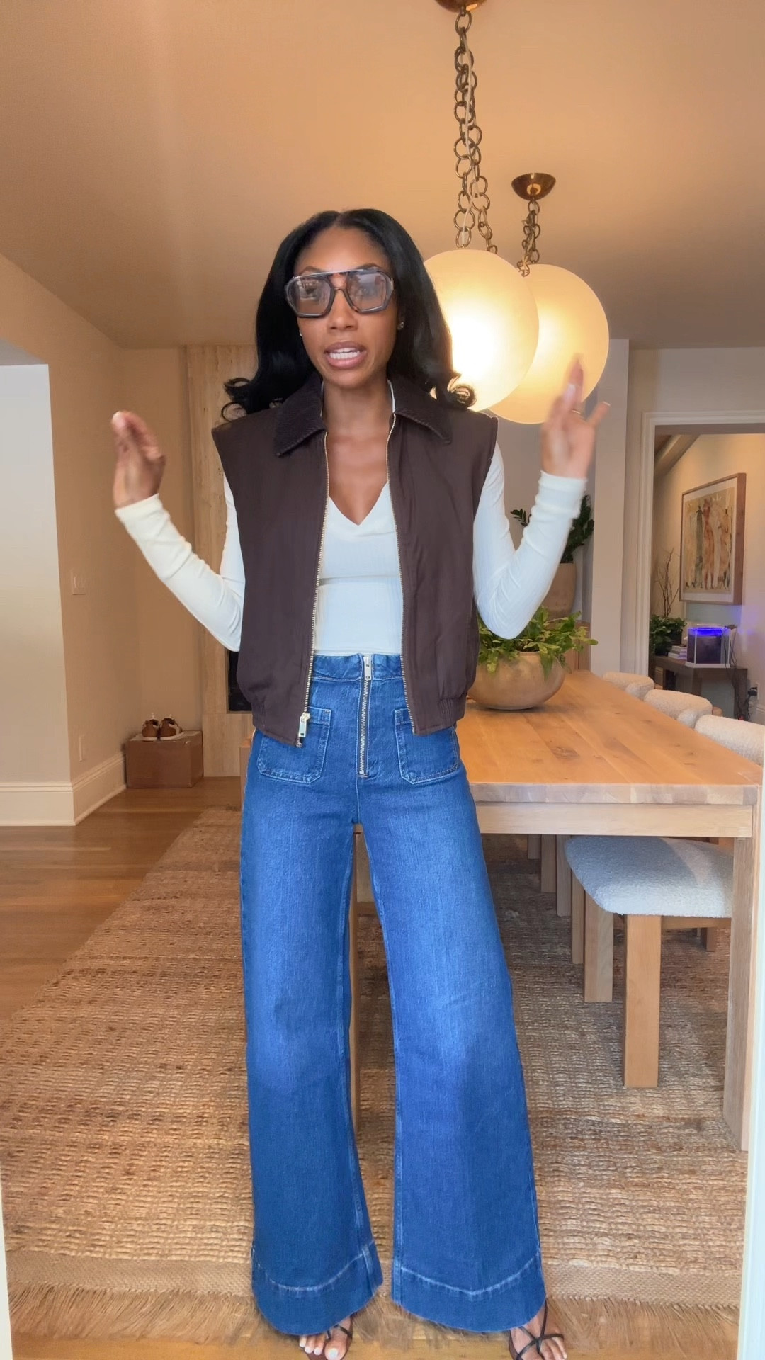 When you want to look put together but still feel comfortable. This is my go to outfit you can also swap out the sneakers for heels 

#LTKStyleTip