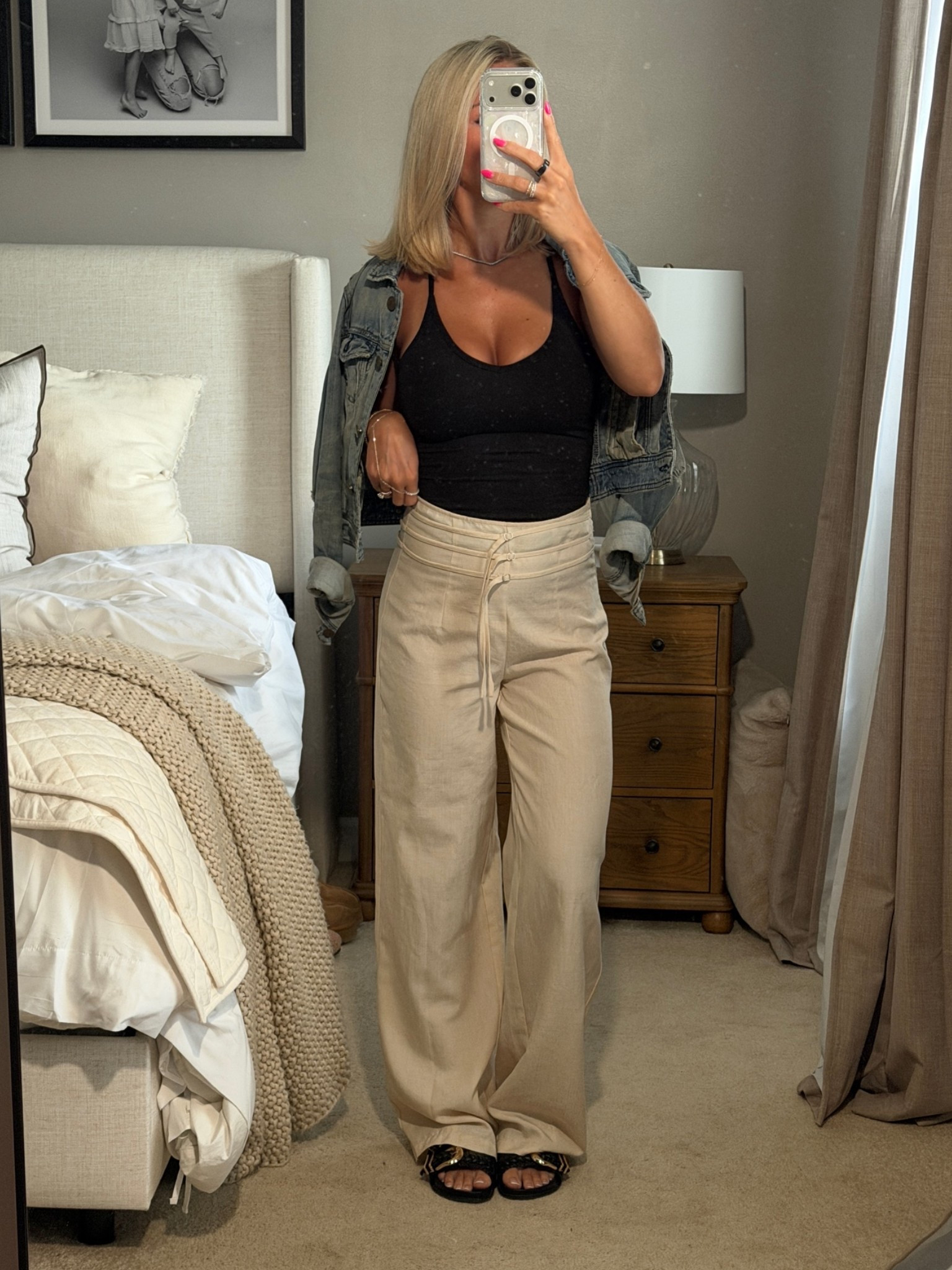 Wearing a small in all pieces & 4 in pants  ✨🤍

#LTKootd #LTKmomlife #LTKTall
