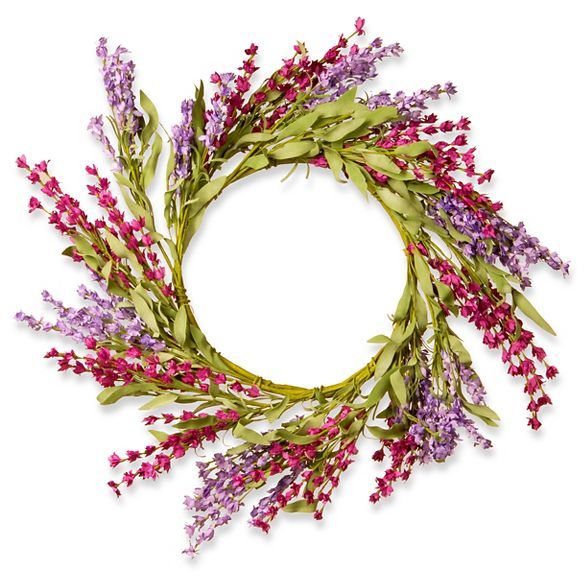 Floral Wreath - Lavender (20") | Target