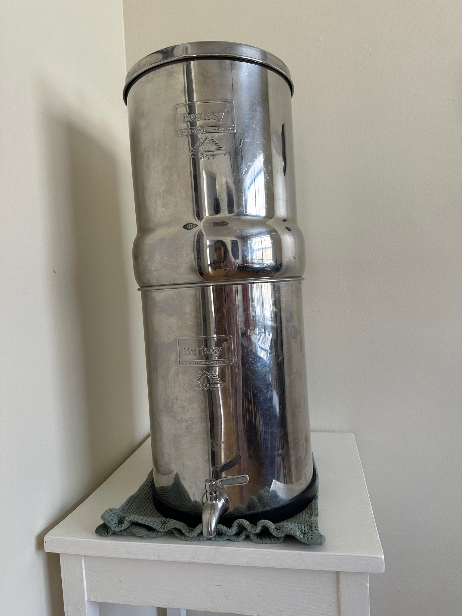 An excellent water filter that can be easily moved. We live our Berkey! 

#water #waterfilter #berkey

#LTKFamily #LTKHome #LTKOver40