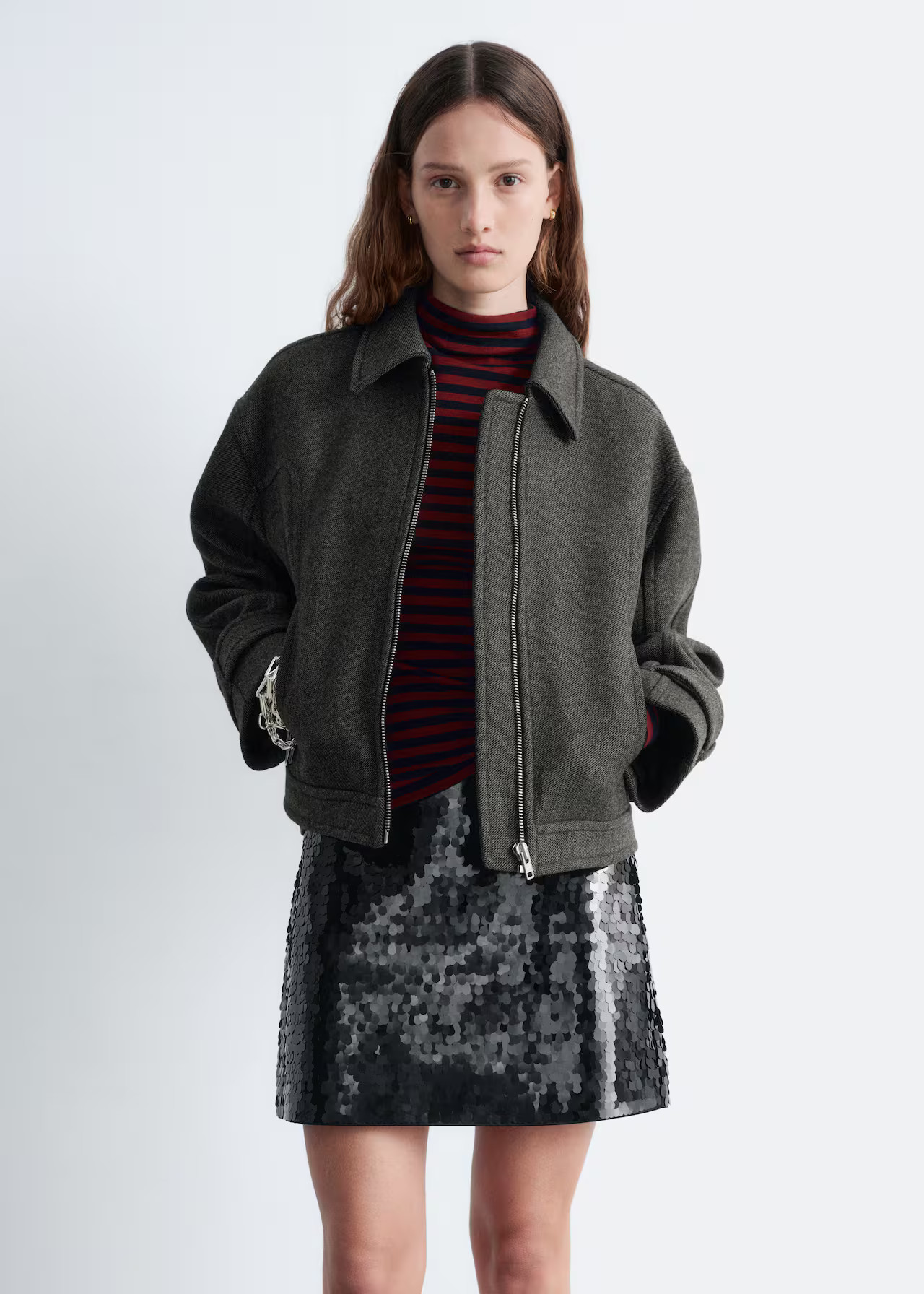 Sequin Mini Skirt | H&M (UK, MY, IN, SG, PH, TW, HK)