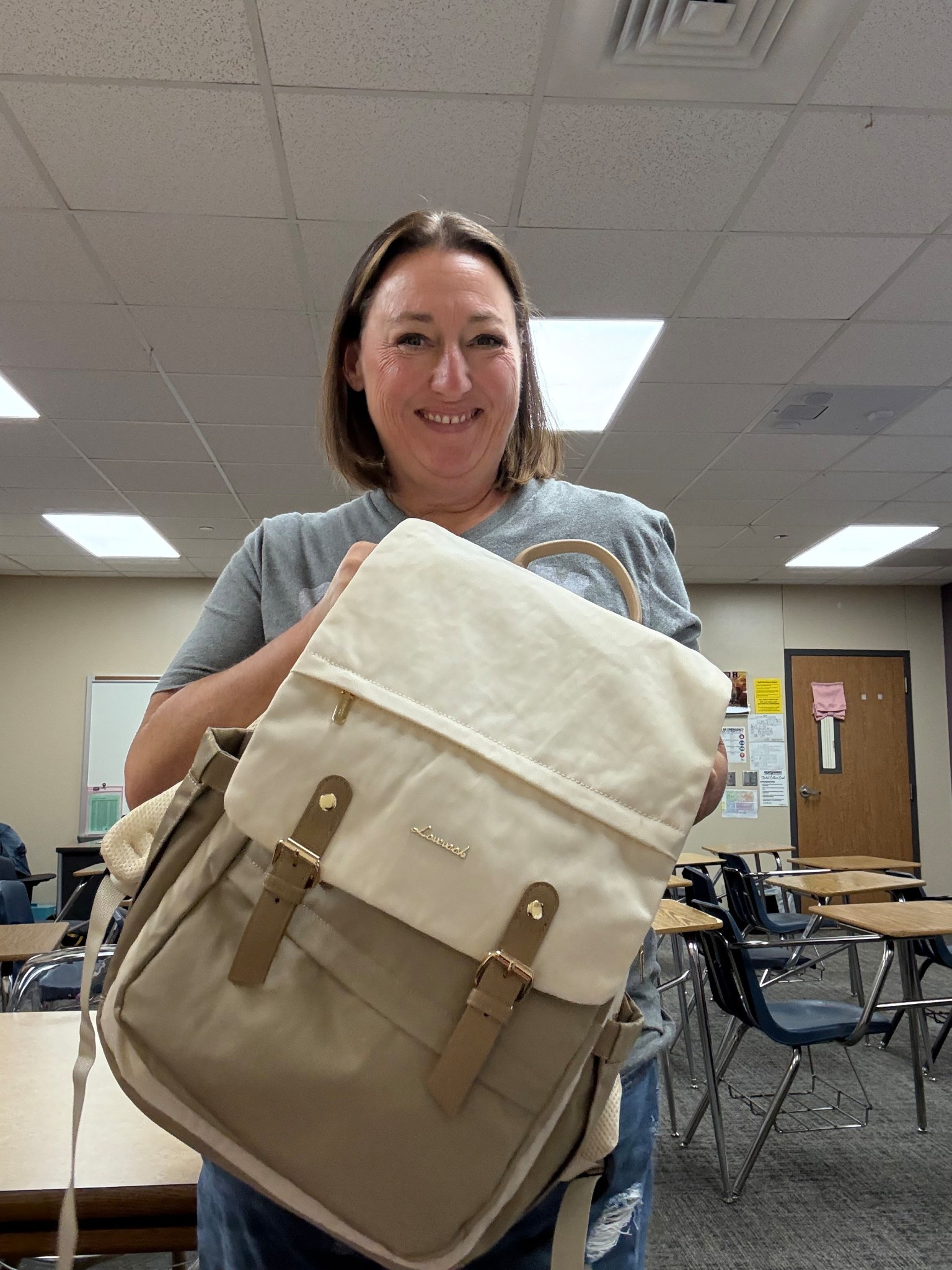 The backpack that’s carrying me, my papers, snacks, laptop and a million other things through another school year. Linking for my fellow teachers who need style & function! 

#LTKStyleTip