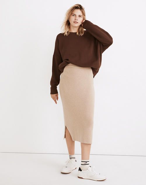 Brookhaven Midi Sweater Skirt | Madewell