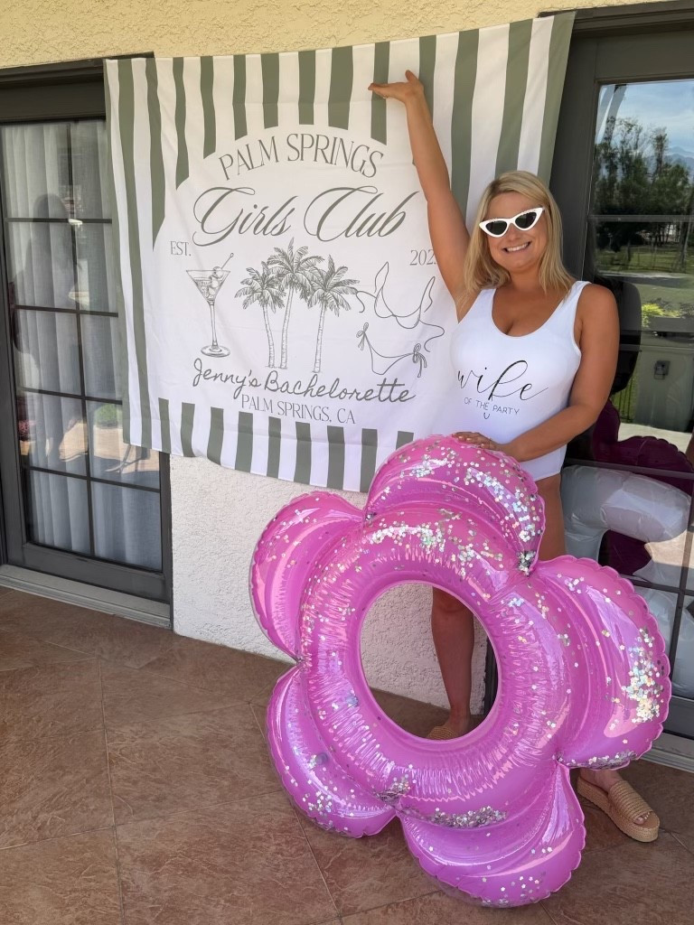 Wife of the party! #bachelorette #resort #girlstrip #palmsprings

#LTKWedding #LTKSwim #LTKTravel
