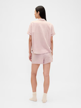 Adult Softest Flannel PJ Short Set | Gap (US)