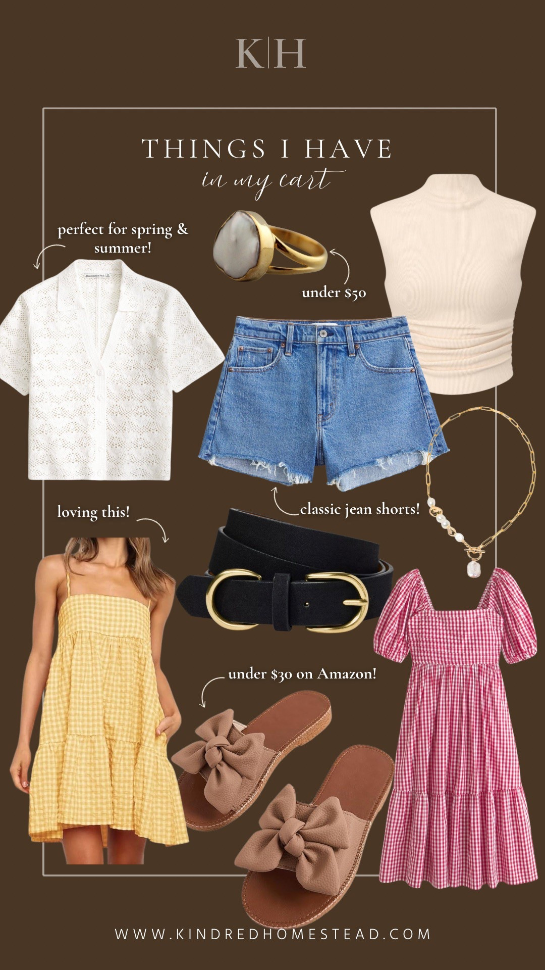 In my cart finds and favorites for spring styling, vacation outfits, spring outfits, travel clothing and more for styling this springs clothing! 

#LTKBeauty #LTKStyleTip