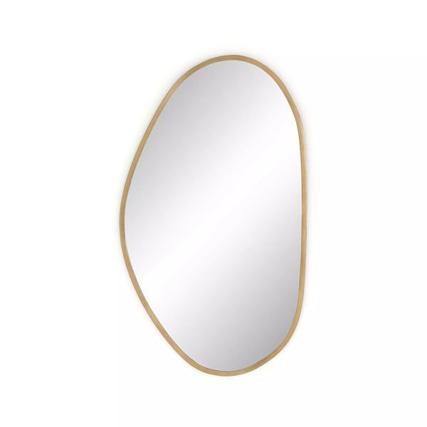 Brinley Mirror Antique Brass | Scout & Nimble