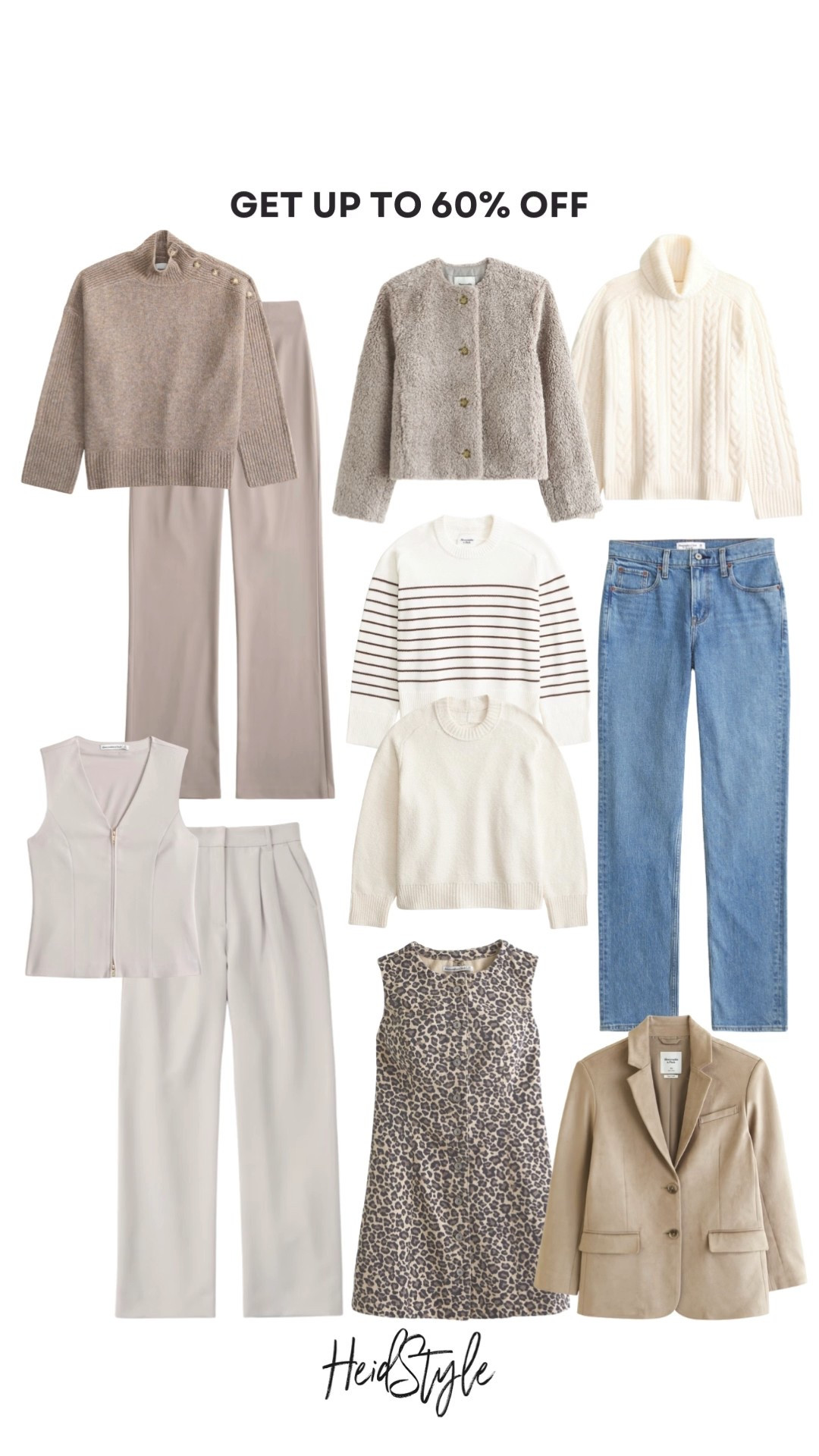 Abercrombie 60% off Clearance Sale

women’s fall outfits
cozy autumn layers
fall sweaters and cardigans
transitional fall fashion
chic fall boots
women’s plaid and flannel
neutral fall wardrobe
elevated casual fall looks
fall jackets and coats
trendy fall accessories

#LTKStyleTip #LTKSaleAlert #LTKSeasonal