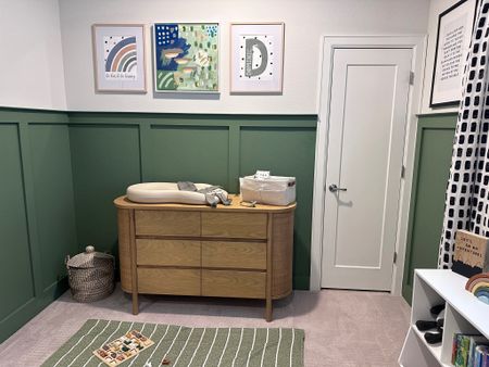 And we have a NURSERY! Nothing is sweeter than creating a space for a little one. This little boy is going to be welcomed with so much love and some new digs! 