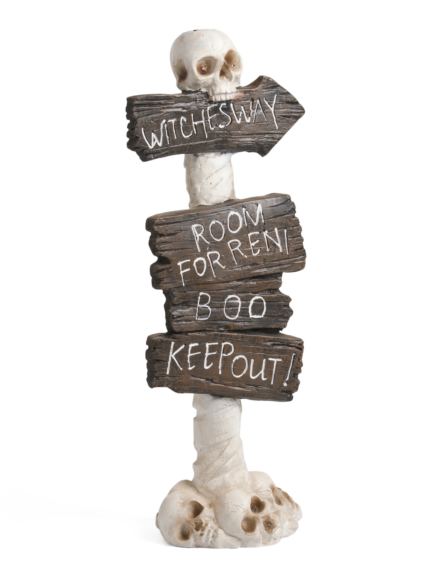 38in Outdoor Solar Powered Ghost Sign | Marshalls