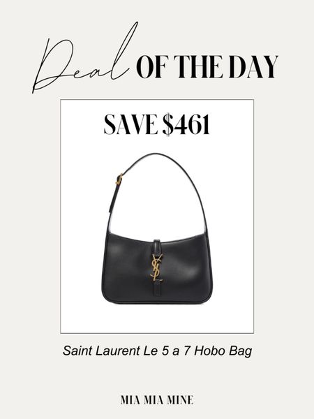 Deal of the day - saint laurent le 5 a 7 bag on sale
Designer bag sale 

#LTKitbag #LTKsalealert #LTKstyletip