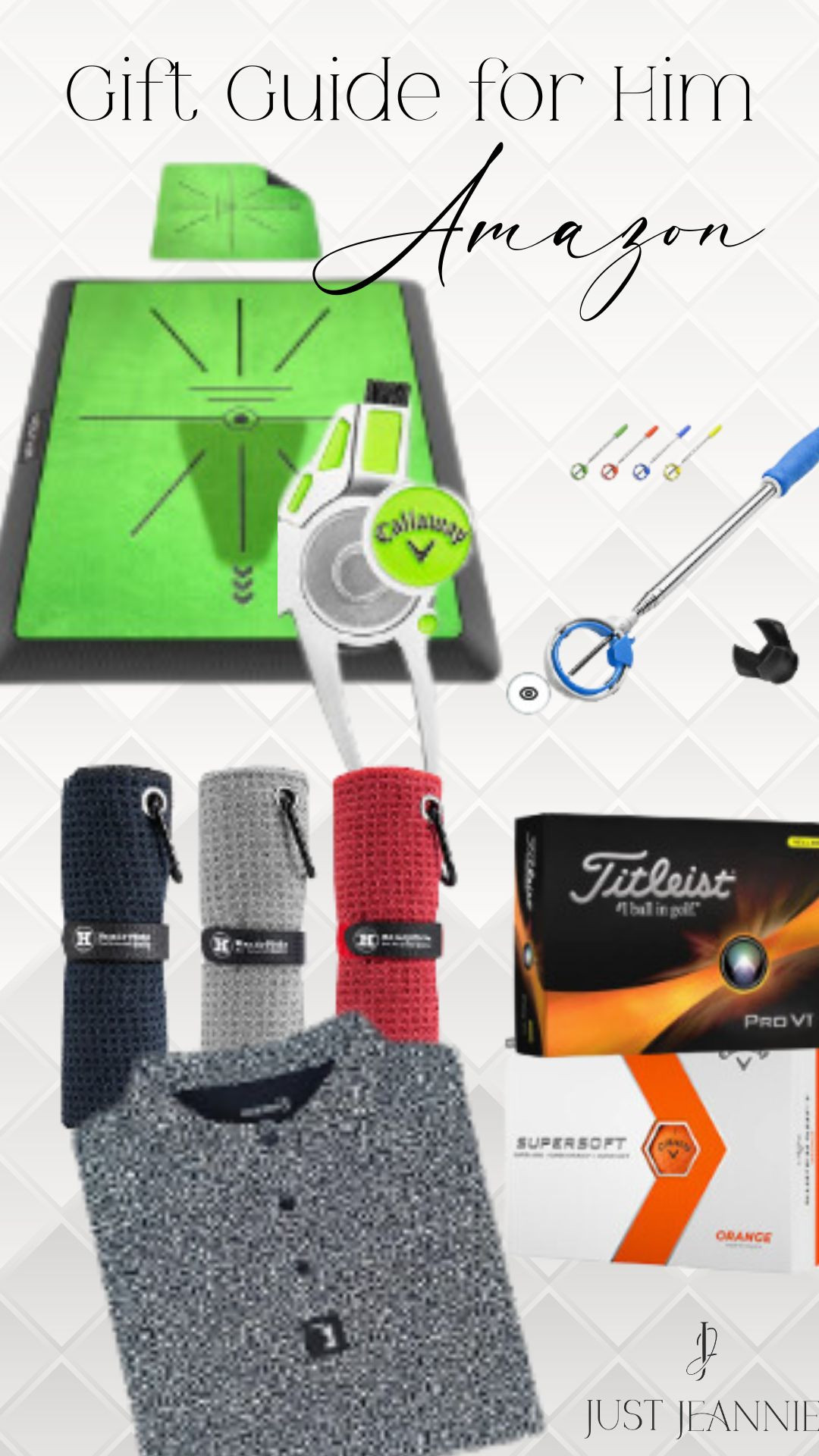 Calling all golf lovers! Make his holiday wishes come true with our curated collection of must-have golf gear. Level up his game with cutting-edge tech, premium accessories, and stylish course-ready apparel. From personalized golf balls to smart swing analyzers, these gifts are guaranteed to bring joy to every golfer's heart. Shop now and help him start the new year with an improved handicap! 🎯⛳️
#GolfGifts #HolidayGifts #GolfLife #GiftsForHim 

 #LTKGiftGuide #LTKHoliday #LTKMens
