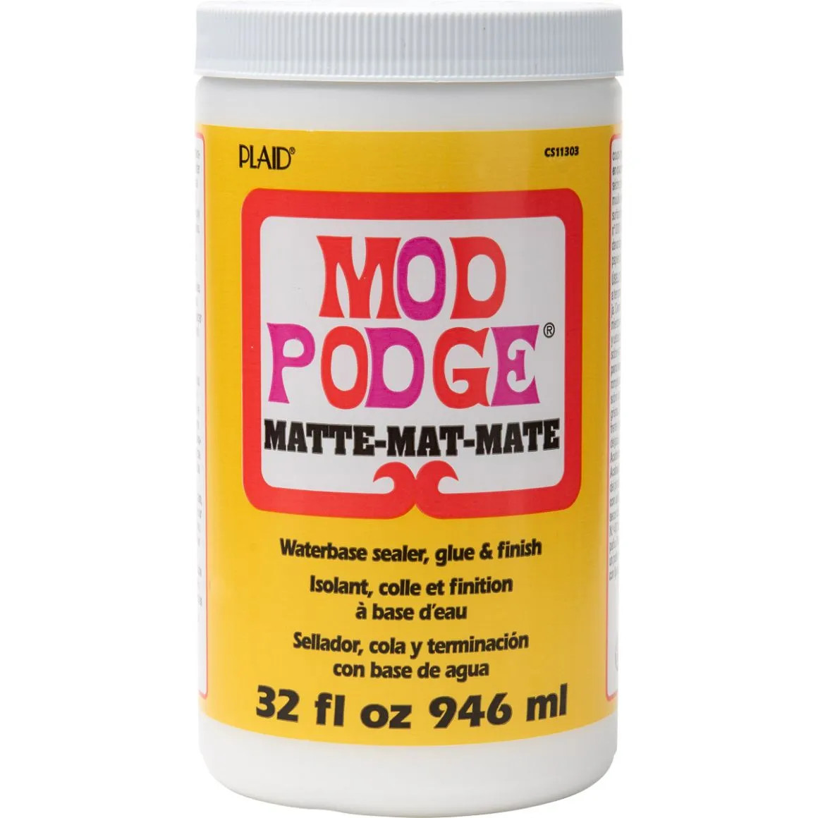 Mod Podge ® Matte, 32 oz. - CS11303  | Plaid Online | Plaid Crafts