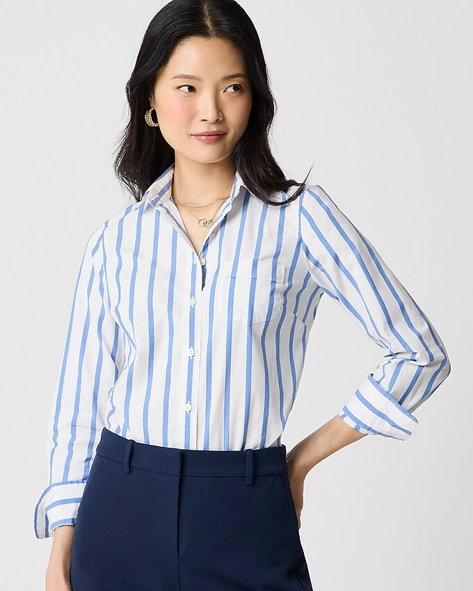 Lightweight cotton-blend shirt in signature fit | J.Crew Factory