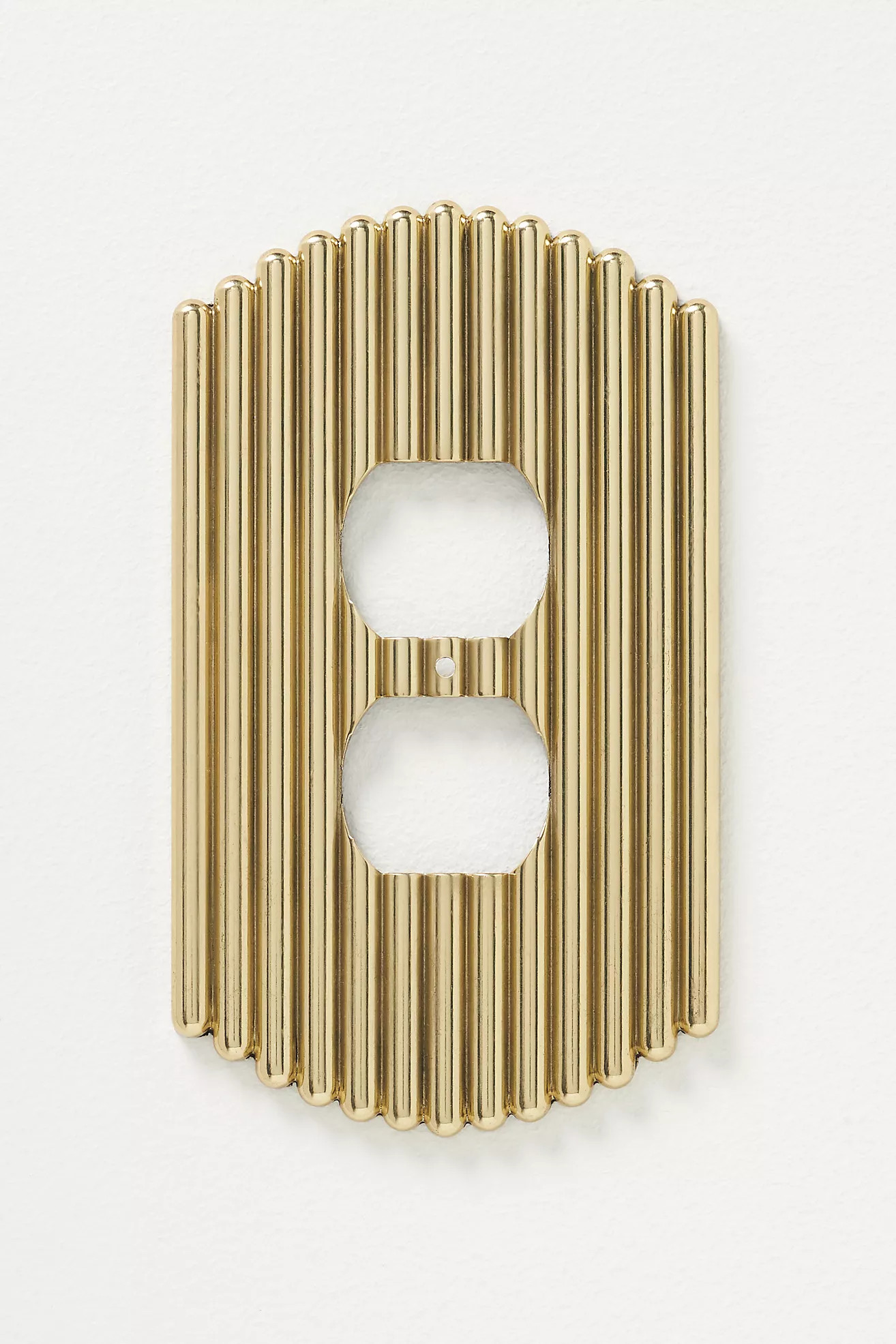 Pavia Single Outlet Switch Plate | Anthropologie (US)