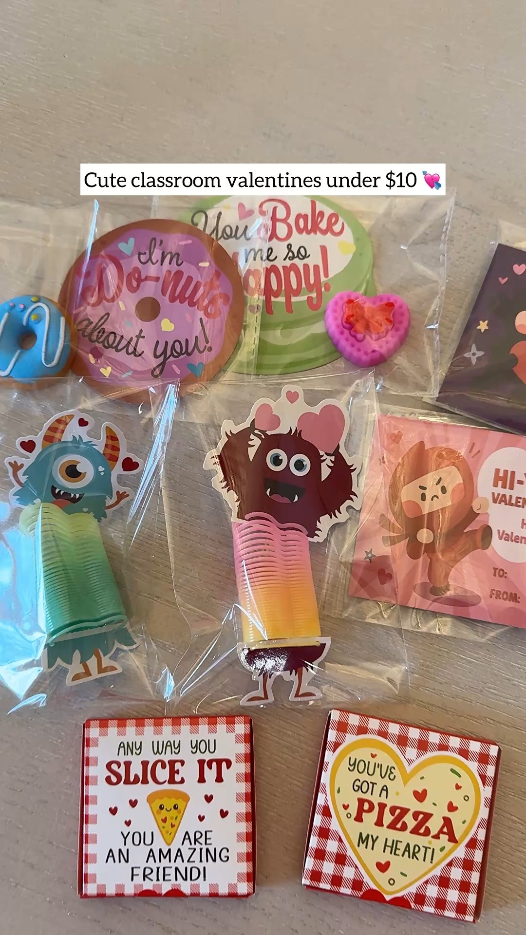 If you’re looking for easy, affordable classroom valentines, these Amazon kits are such a win. Each one comes with everything you need, covers the whole class, and every set is under $10.

#classroomvalentines #valentinesforkids #amazonfinds #momlife #giftideas

#LTKValentine #LTKSeasonal #LTKmomlife