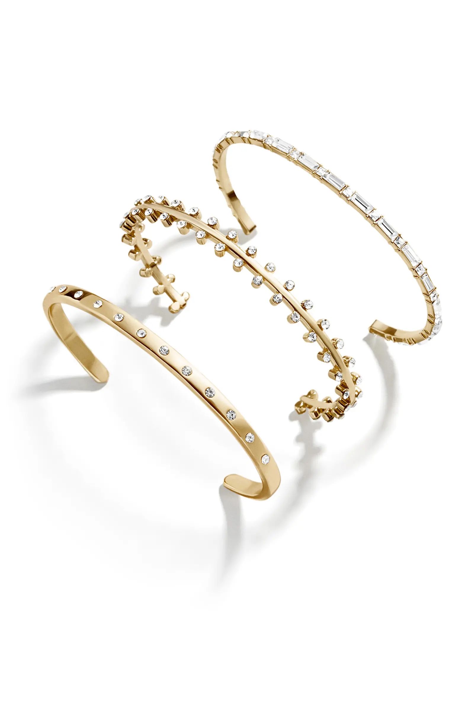 Lillian Assorted Set of 3 Cuff Bracelets | Nordstrom