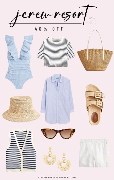 JCrew resort
Spring break
Sale
40% off 