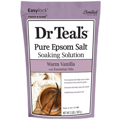 Dr Teal's Epsom Salt - Warm Vanilla - 2lbs | Target