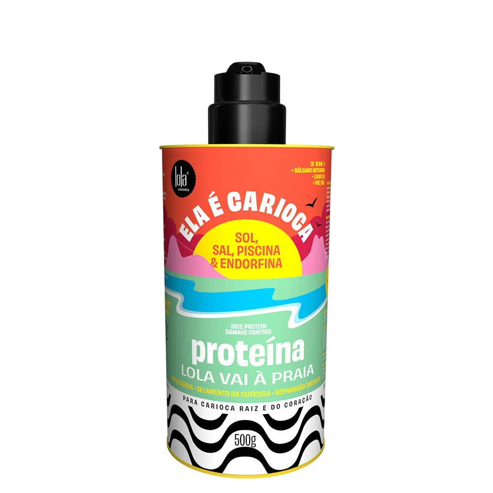 Proteína 3 em 1 Lola Cosmectics Ela é Carioca 500 ml - AMOBELEZA - Produtos para Cabelo, Perfum... | Amobeleza (BR)