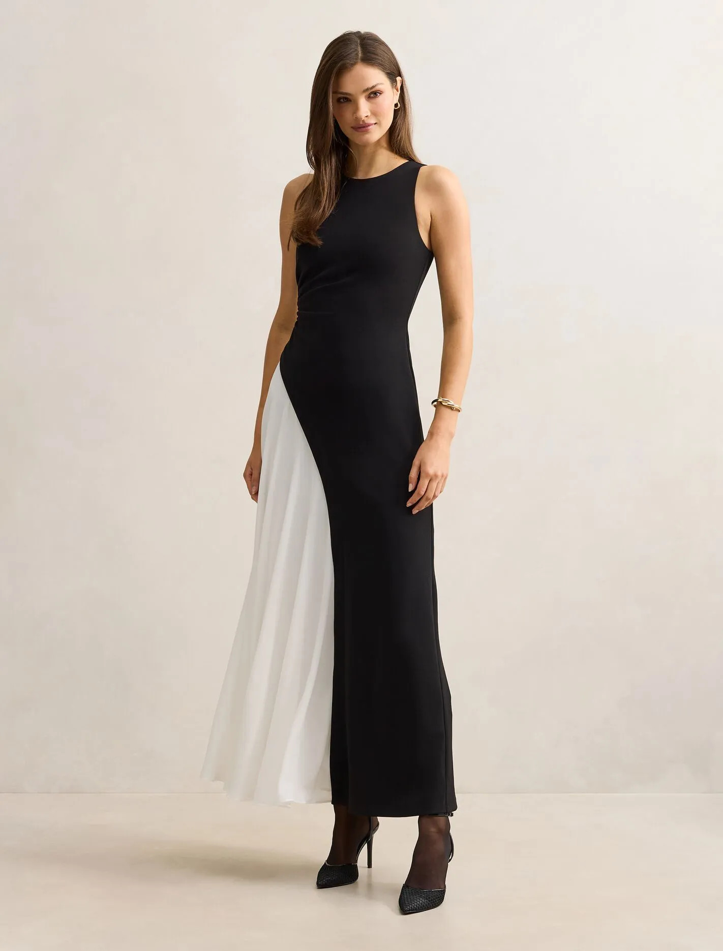 Candace Halter Contrast Maxi | Ever New (CA)
