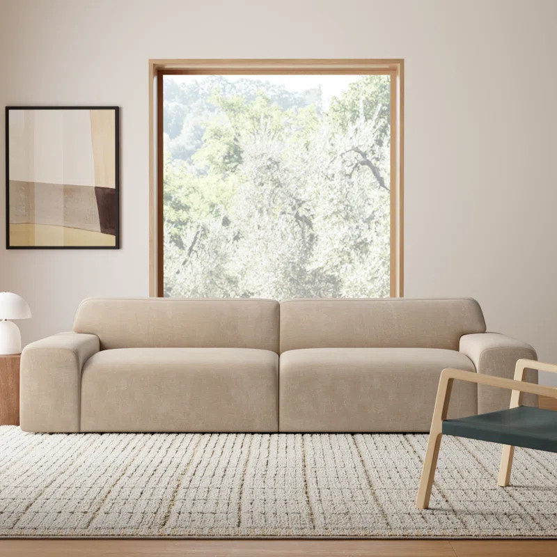 Gloria 105" Upholstered Sofa | Wayfair North America