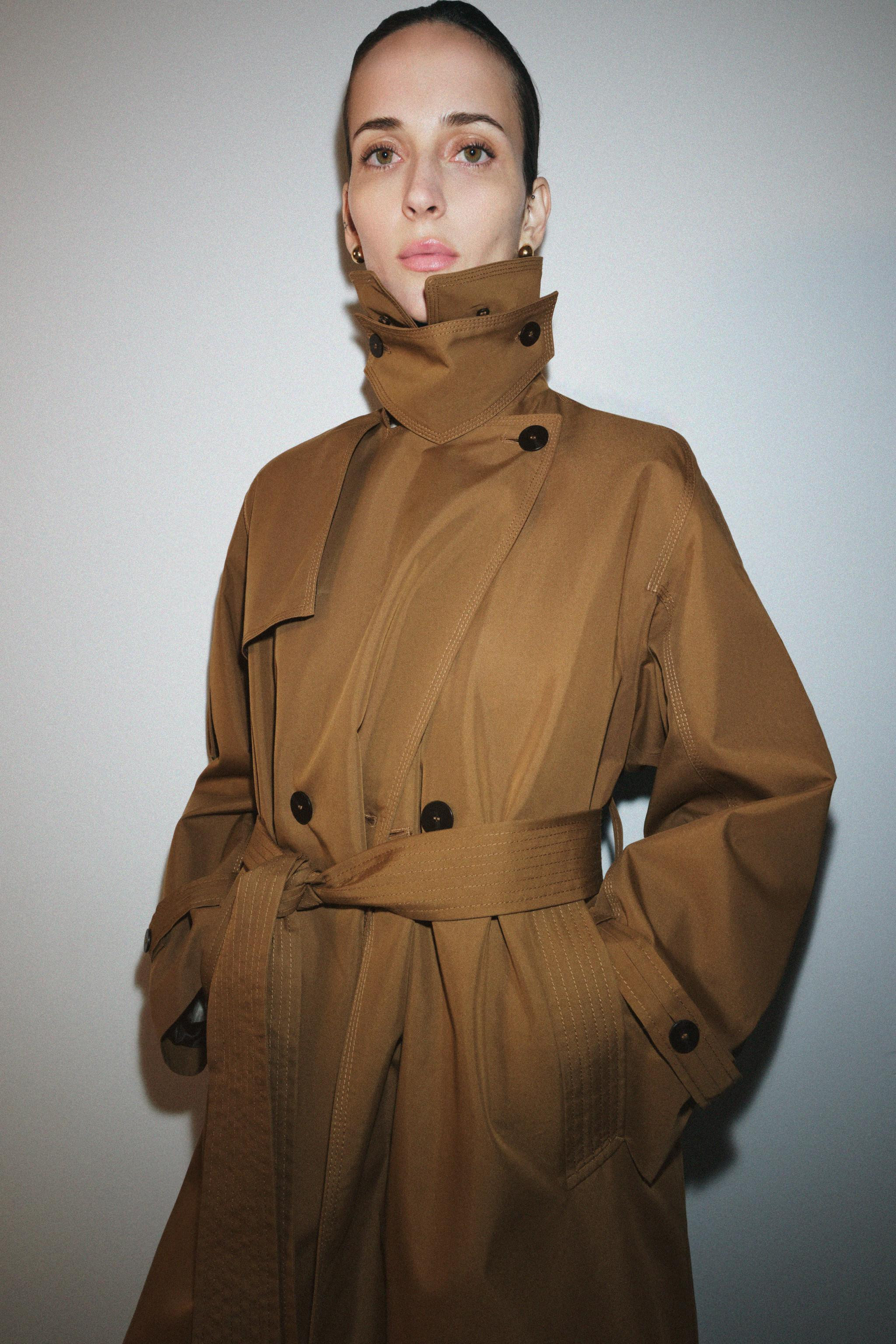OVERSIZE FAUX FUR COLLAR TRENCH COAT ZW COLLECTION LIMITED EDITION | Zara UK