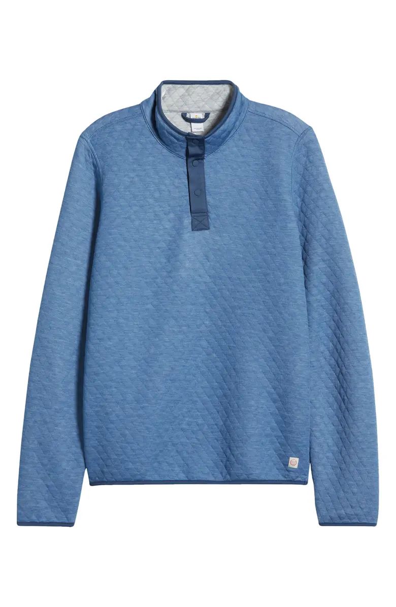 Corbet Quilt Jacquard Reversible Pullover | Nordstrom