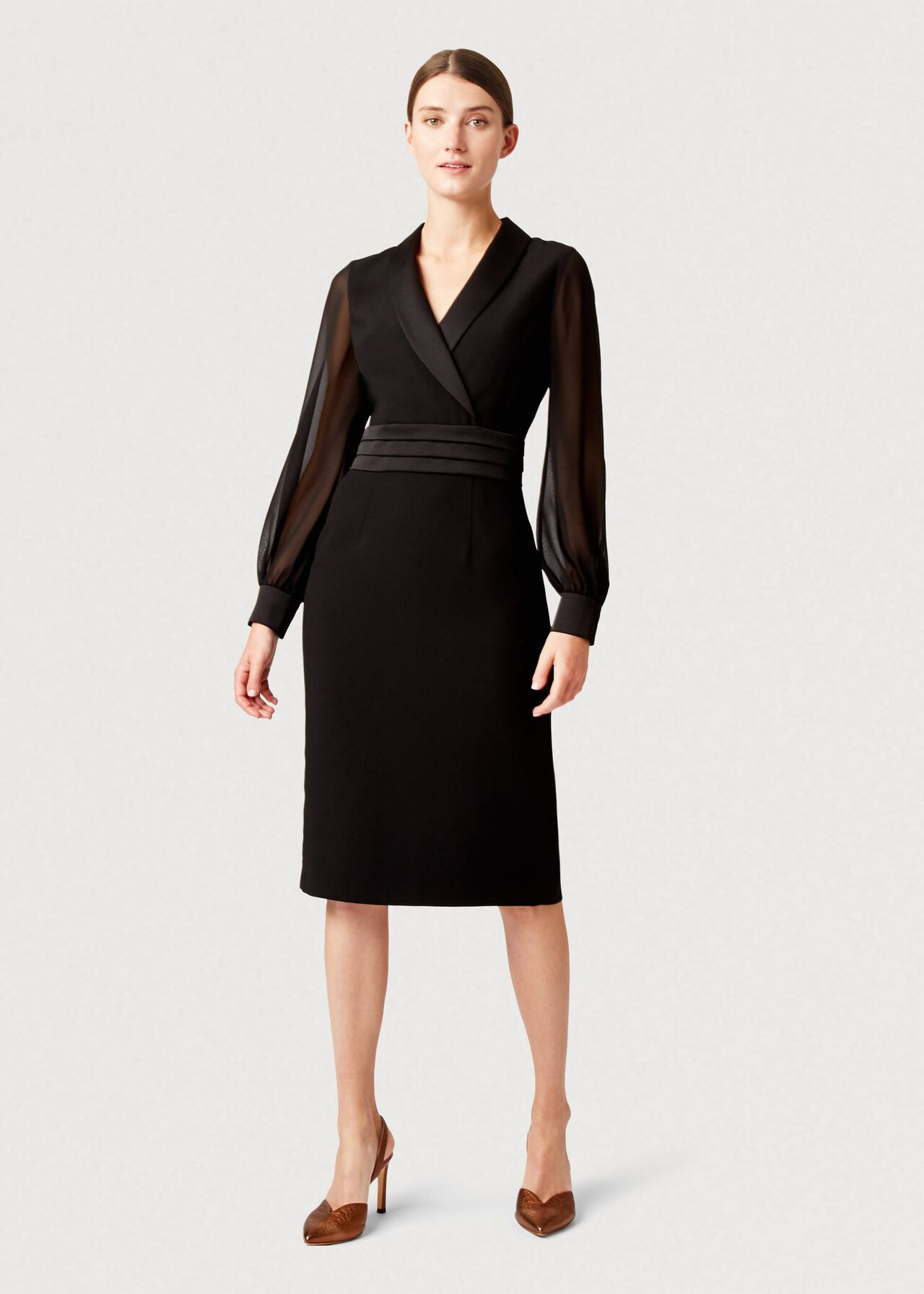 Fridah Tux Dress | Hobbs | Hobbs